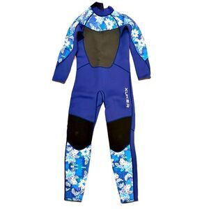 XUKER Kids 3mm Back Zip Neoprene Thermal Full Body Wetsuit NWOT